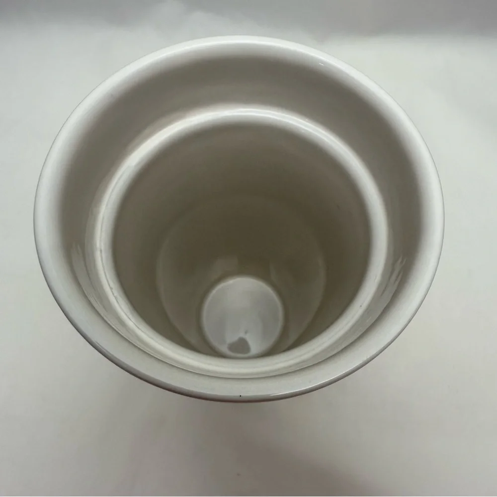 ☕ Rae Dunn WEEKDAY Travel Mug with Lid Ceramic Cup
